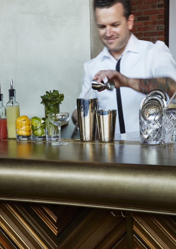 Интерьер отеля The Williamsburg в Бруклине