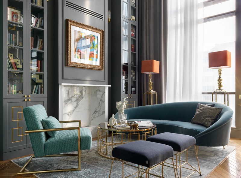 Интерьер пентхауса