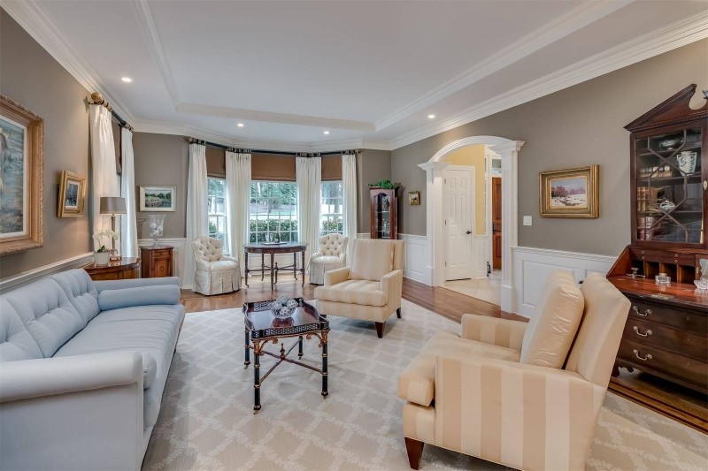 Интерьер поместья в Бернардсвилле, штат Нью-Джерси