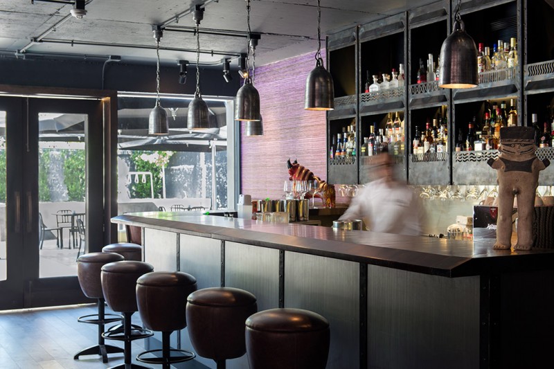 Интерьер ресторана в Чили