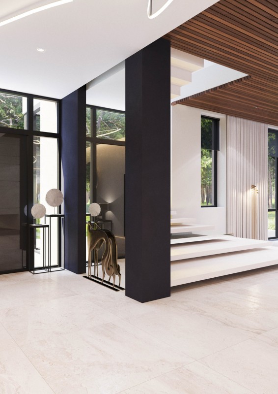 Интерьер роскошного загородного дома Интерьер роскошного загородного дома