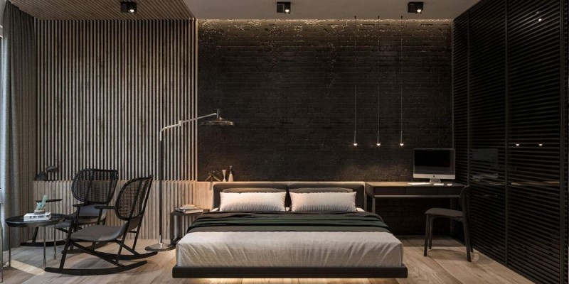 Интерьер в стиле "лофт" для молодой пары