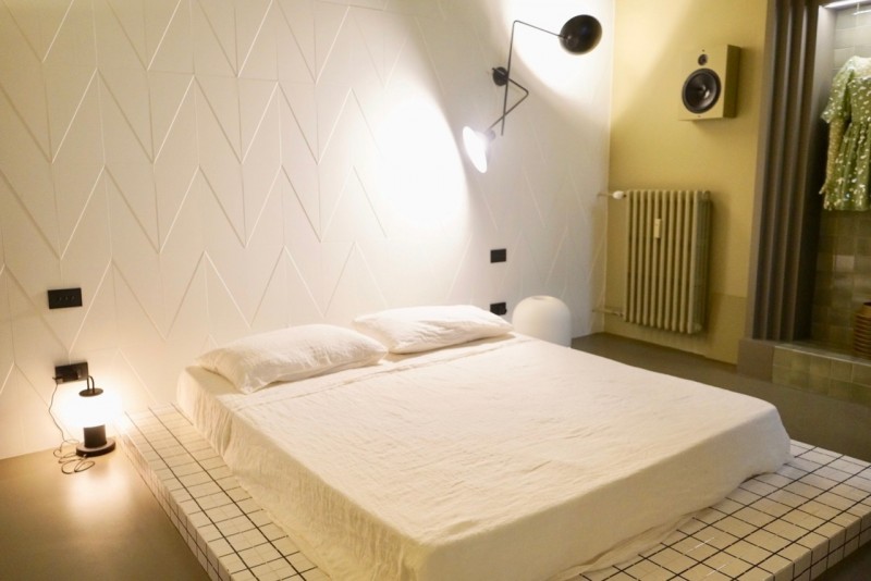 Оригинальное декорирование плиткой квартиры в Милане Оригинальное декорирование плиткой квартиры в Милане