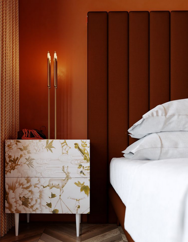 Оттенки красного в декоре просторной квартиры Оттенки красного в декоре просторной квартиры