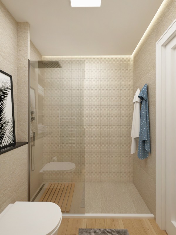 Проект квартиры в светлых тонах