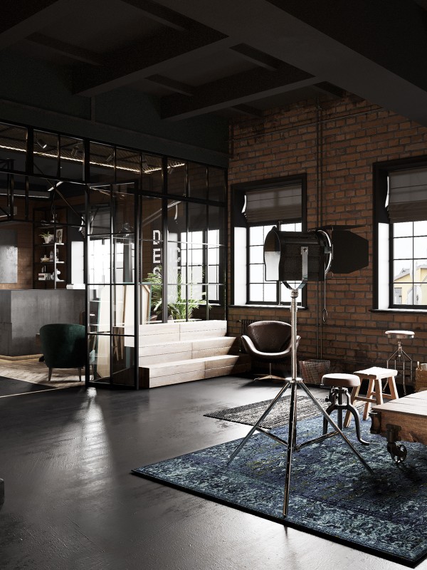 Стильный лофт