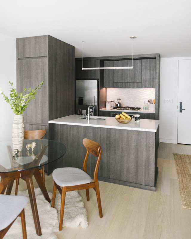 Интерьер просторной квартиры в Нью-Йорке