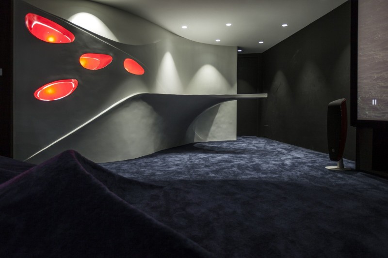 Футуристичный дизайн виллы