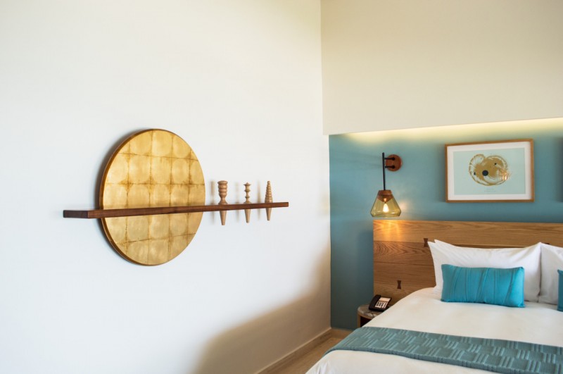 Мексиканские мотивы в интерьере отеля Presidente Intercontinental на курорте Косумель