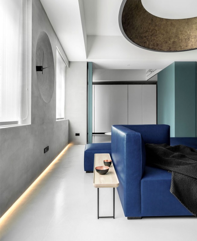 Многофункциональные подвижные конструкции в проекте современной квартиры