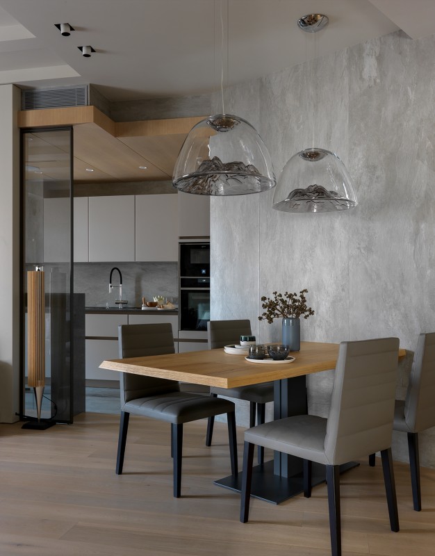 Оформление квартиры в бежево-серой гамме