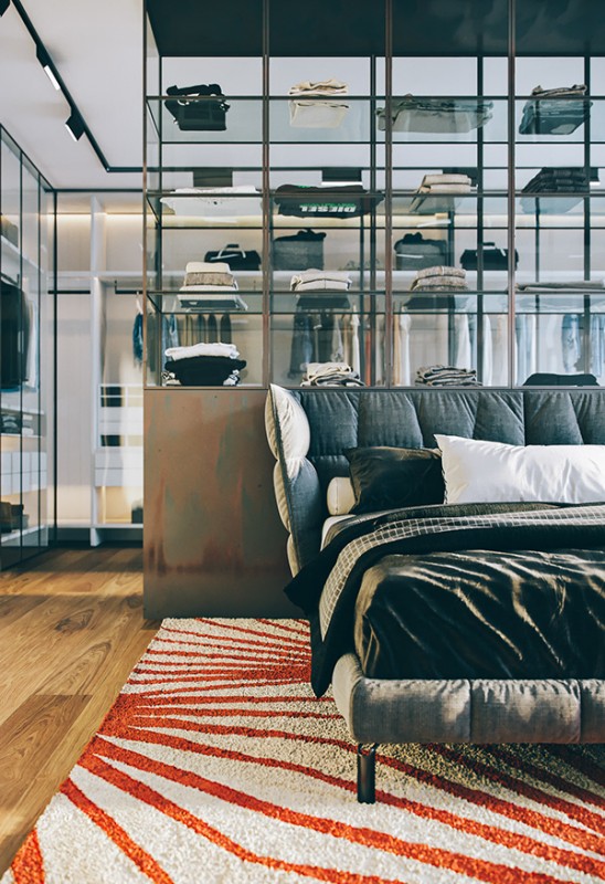 Пентхаус в стиле "поп-арт"