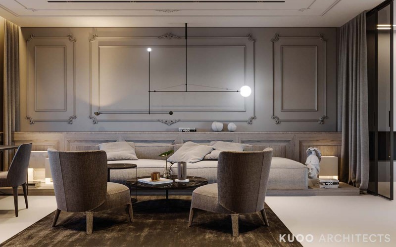 Проект роскошных апартаментов в Лондоне Проект роскошных апартаментов в Лондоне