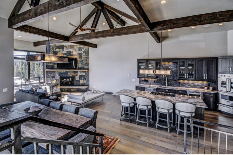 Современное шале на горнолыжном курорте Брекенридж