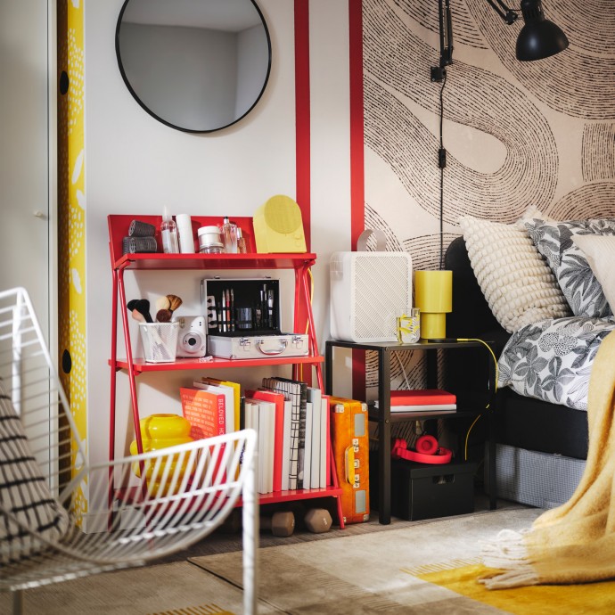 Спальня для подростка от дизайнеров IKEA