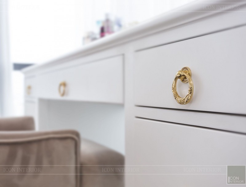 Дизайн интерьера квартиры в Хошимине в неоклассическом стиле