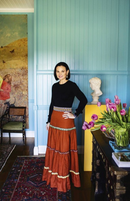 Гостевой коттедж текстильного дизайнера Анны Спиро в Брисбене, Австралия