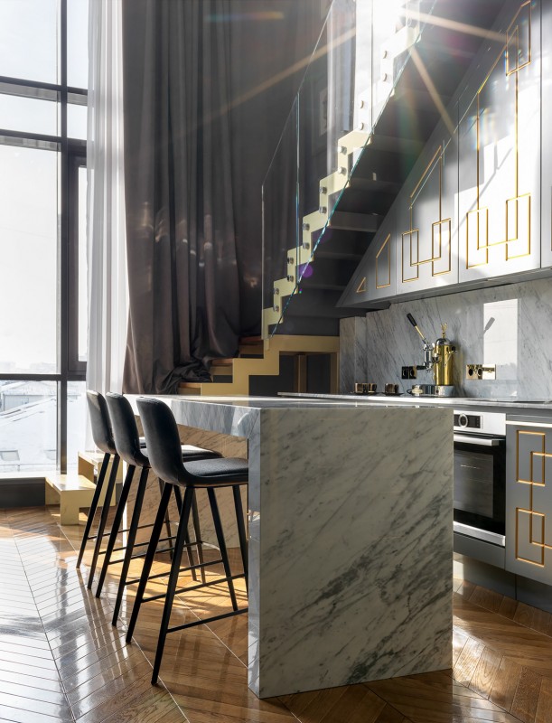 Интерьер пентхауса