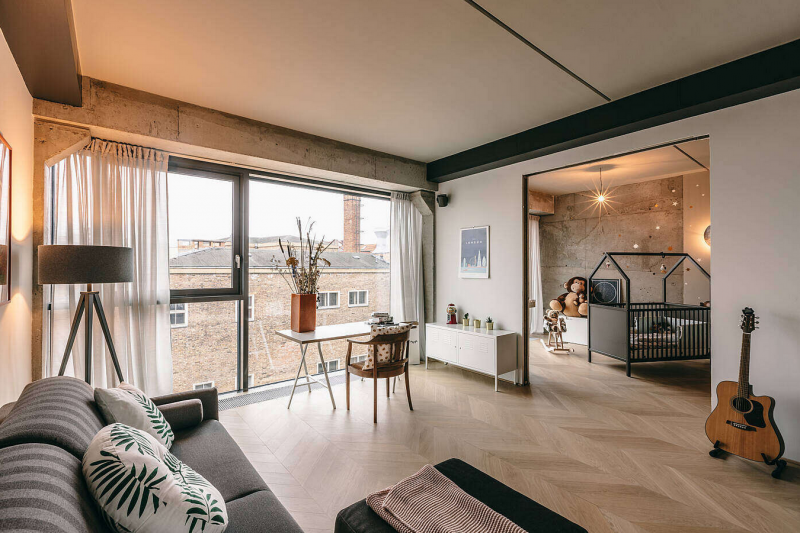 Интерьер пентхауса в Берлине