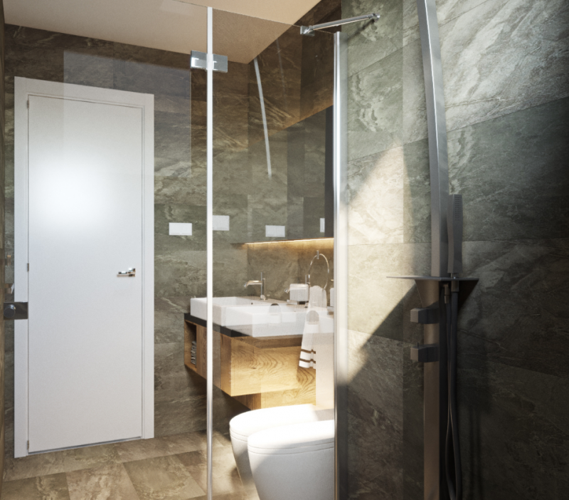 Интерьер в коричневых тонах