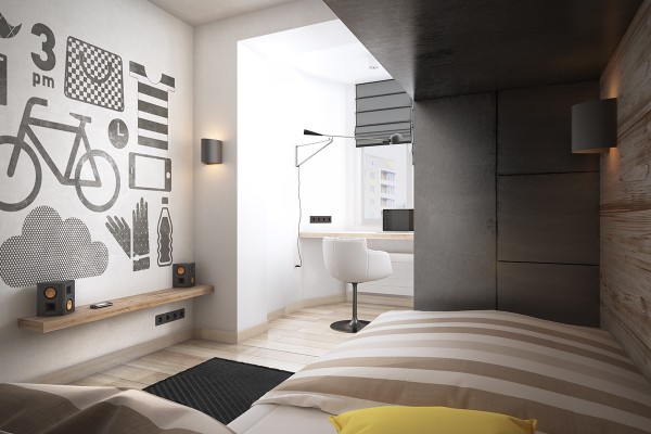 Оформление квартиры в приглушенных тонах