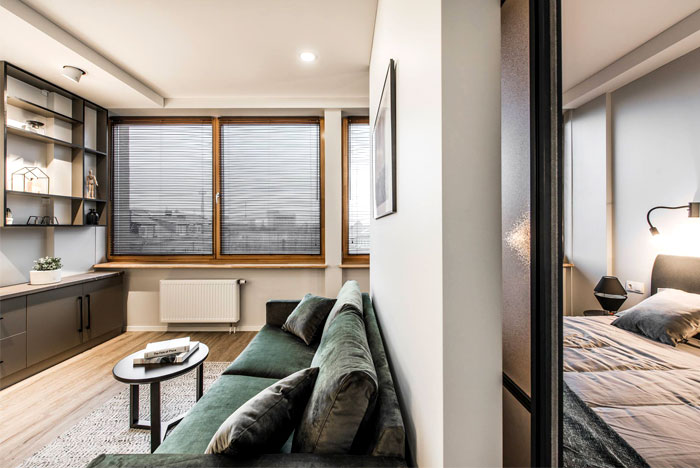 Интерьер литовской квартиры в мягких пастельных тонах