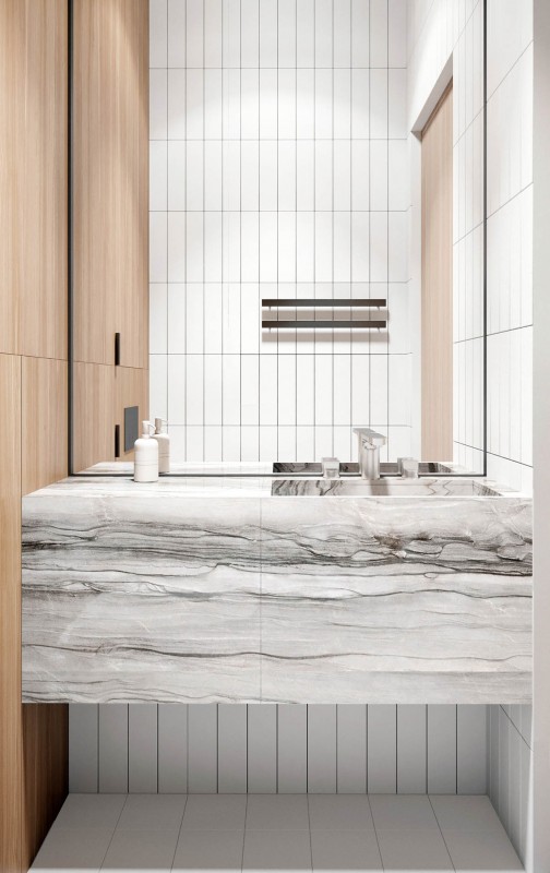 Яркий элегантный интерьер небольшой квартиры