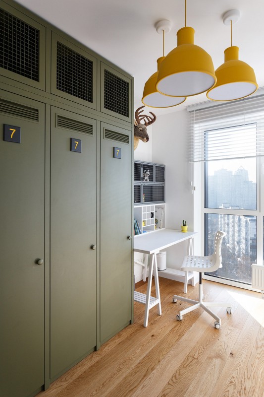 Квартира в теплых тонах