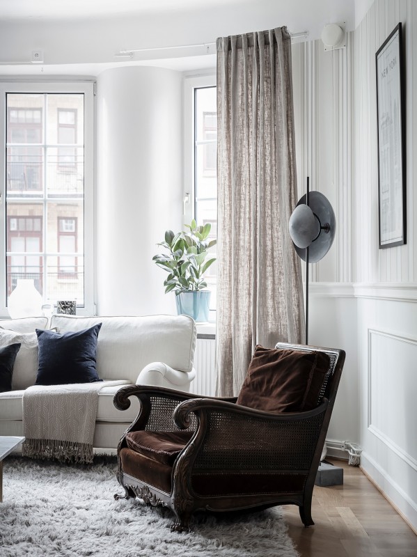 Очаровательная квартира площадью 128 м2 в Гётеборге, Швеция