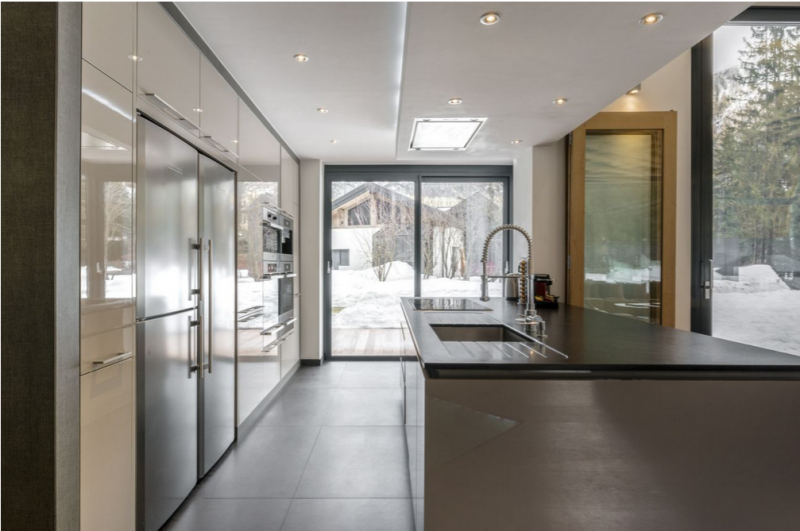 Ультрасовременное шале с видом на Монблан