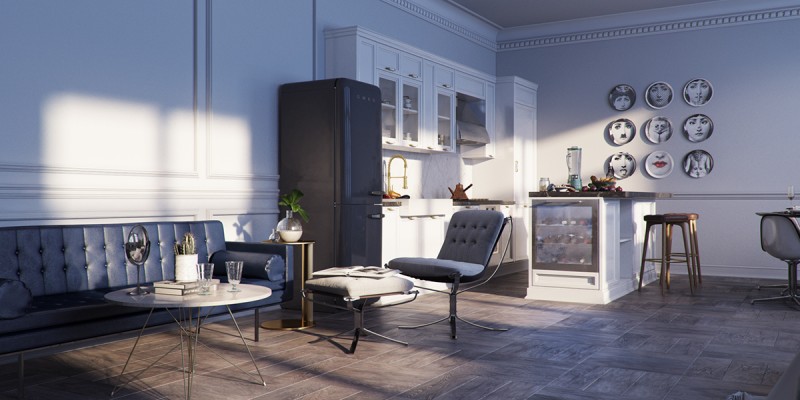 Апартаменты в неоклассическом стиле Апартаменты в неоклассическом стиле