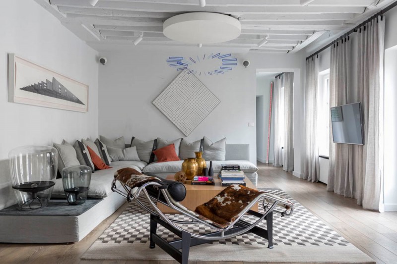 Эклектичные апартаменты в Париже