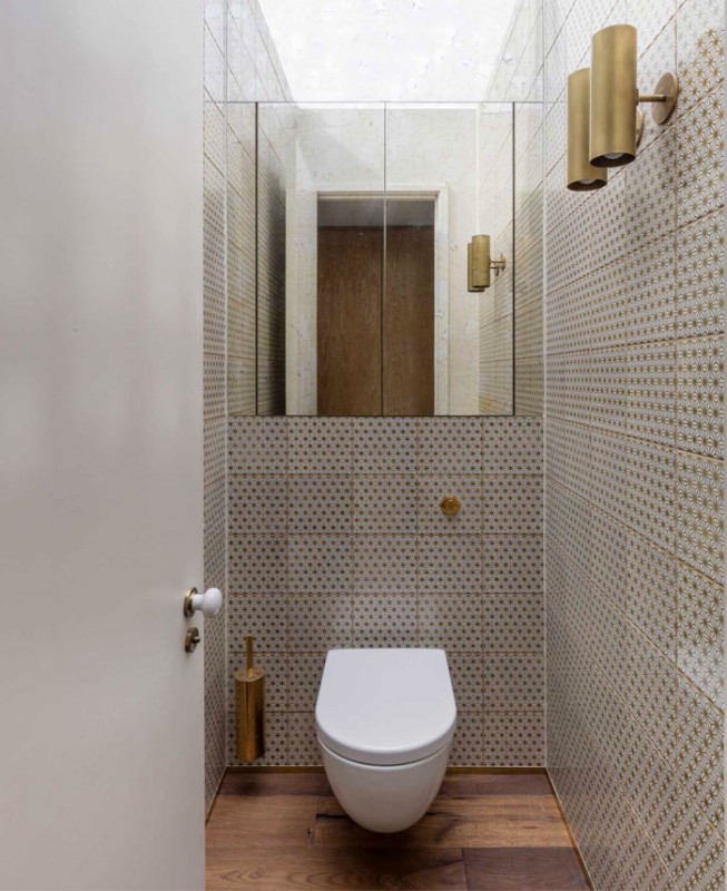 Изысканные медные детали в декоре таунхауса на западе Лондона