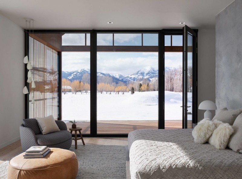 Минималистичный дом в Вайоминге