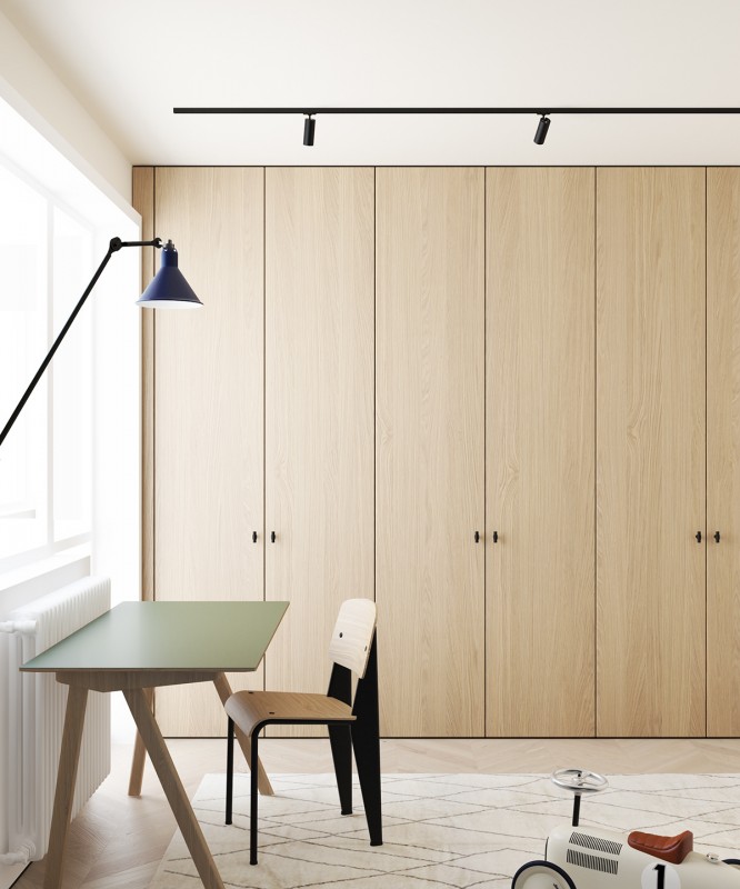 Проект квартиры в Копенгагене