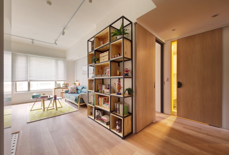 Светлая квартира с яркими деталями Светлая квартира с яркими деталями