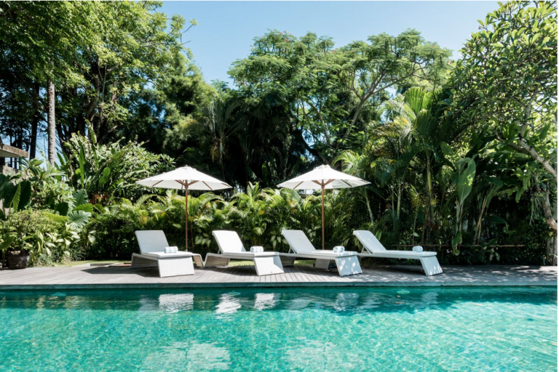 Ультрасовременная вилла рядом с пляжем Нелаян в Канггу, Бали