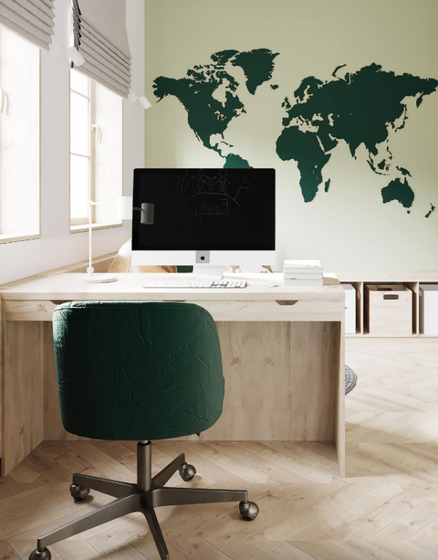 Умеренно аскетичное пространство для молодой семьи с двумя детьми Умеренно аскетичное пространство для молодой семьи с двумя детьми