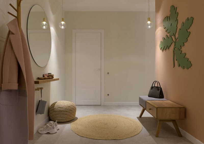 Уютный, мягкий, наполненной цветом интерьер