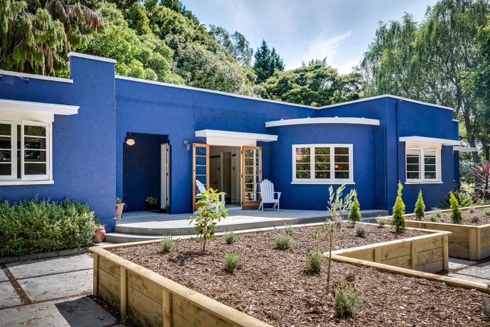 Дом садовода Колина Хаддена в Хокс-Бей, Новая Зеландия