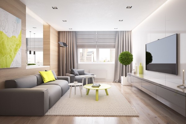 Гармонично и современно: серый цвет в интерьере