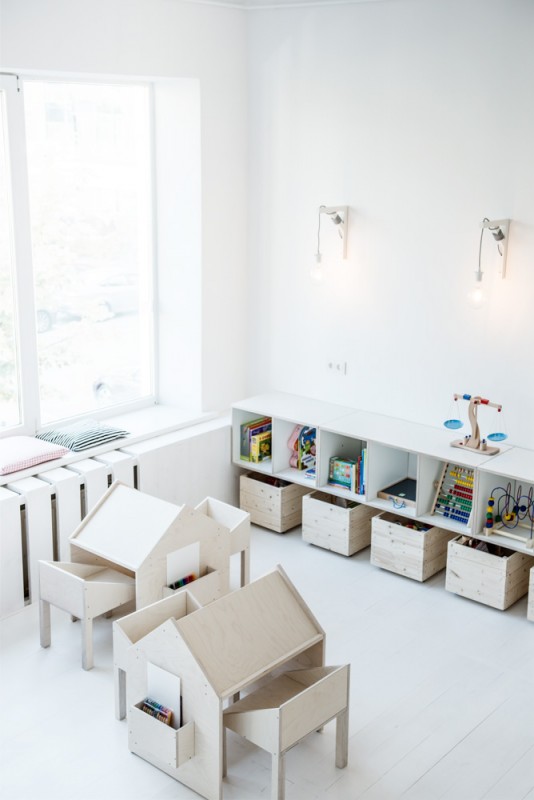 Игровая комната в частном детском саду в Вильнюсе