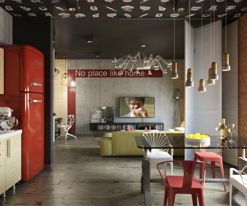 Интерьер в индустриальном стиле