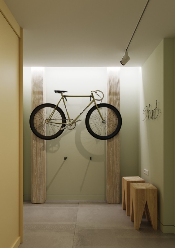 Квартира, оформленная в пастельных тонах