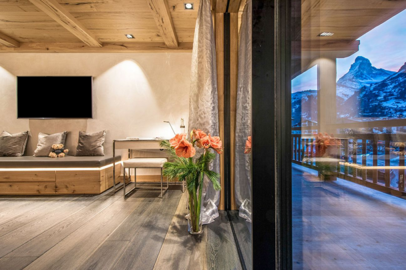 Шале в деревне Церматт, Швейцария