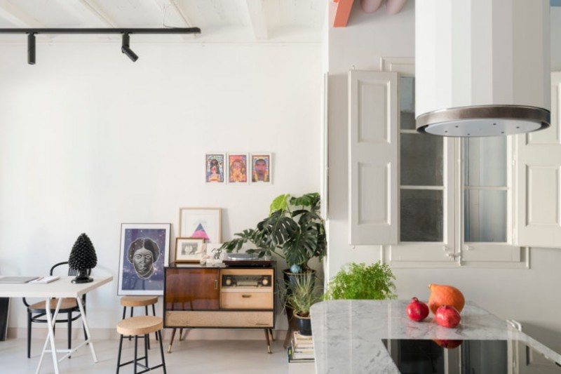 Интерьер апартаментов в здании 1914 года постройки в Барселоне