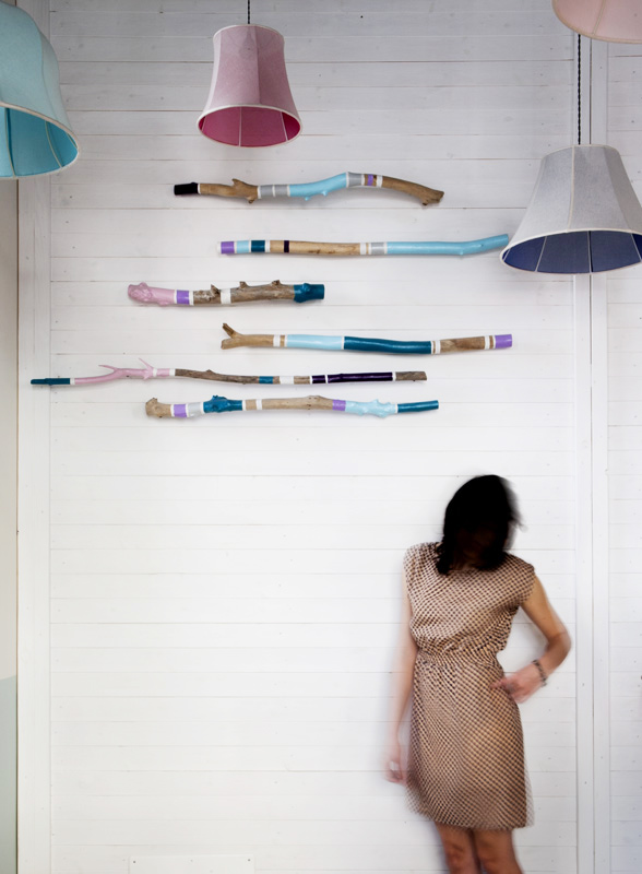 Интерьер уютного кафе в Риме