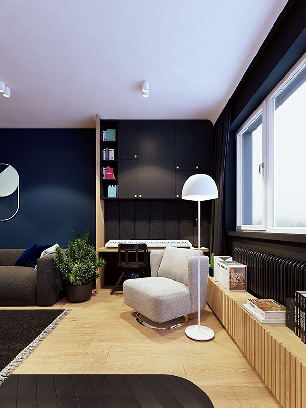 Проект квартиры в Копенгагене Проект квартиры в Копенгагене