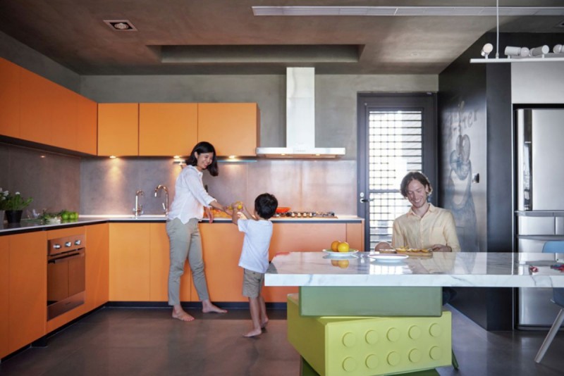 Тема интерьера квартиры в стиле LEGO