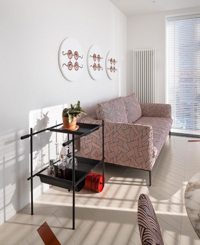 Вдохновляющая коллекция современного искусства в киевском пентхаусе